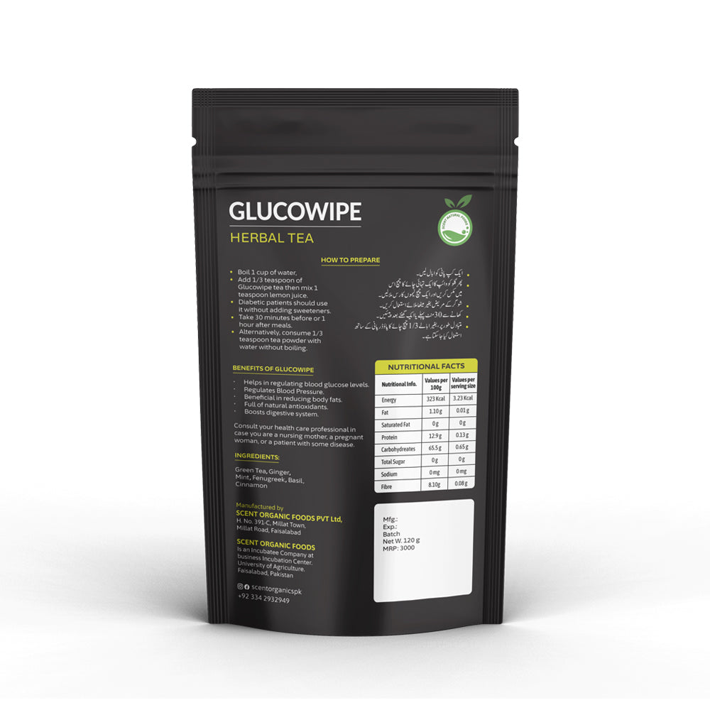 Glucowipe Herbal Tea